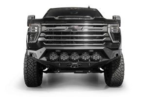 Chevrolet Silverado 2500 Front Bumper - Addictive Desert Designs - Bomber HD - Hammer Black - `24-`27 Chevrolet Silverado 2500 Front Bumper - Addictive Desert Designs - Bomber HD - Hammer Black - `24-`27